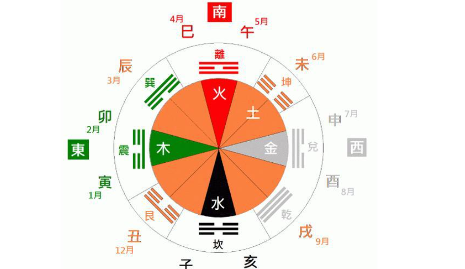 十二地支五行属性对照表（最新五行属性对照表）