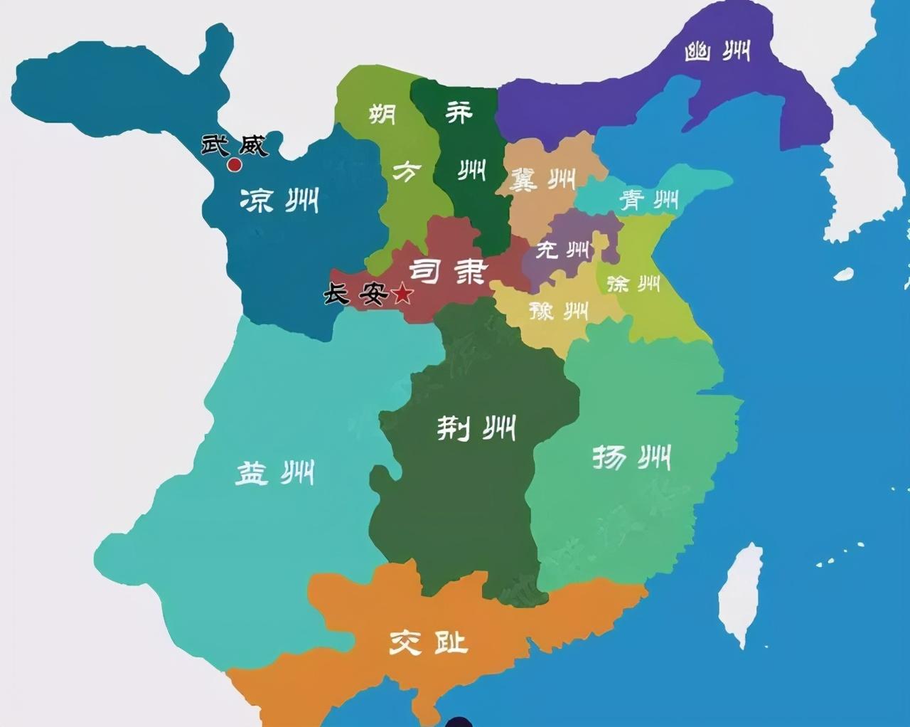 三国地区划分图图片